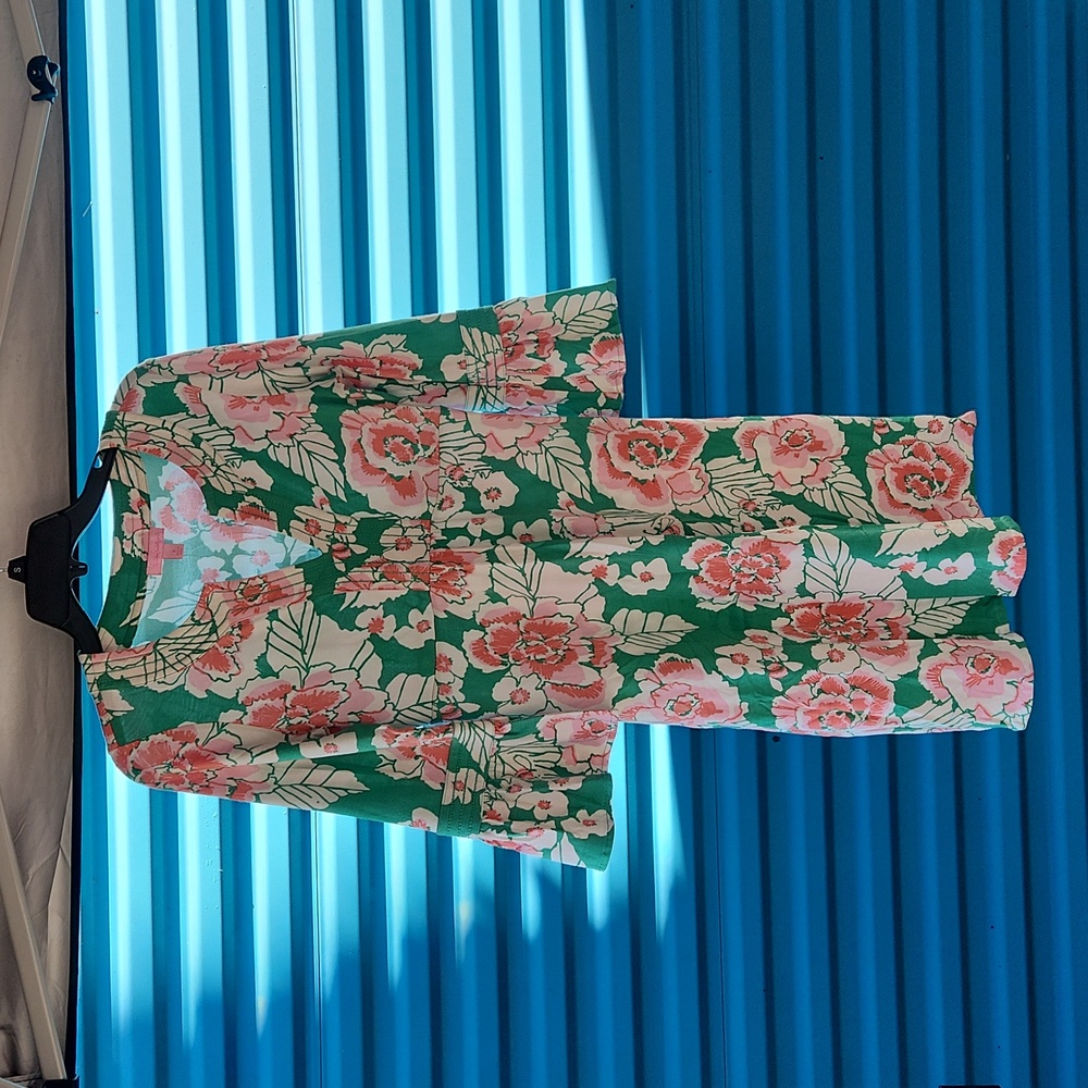 Lilly Pulitzer Twyla Floral Knee Length Dress SM